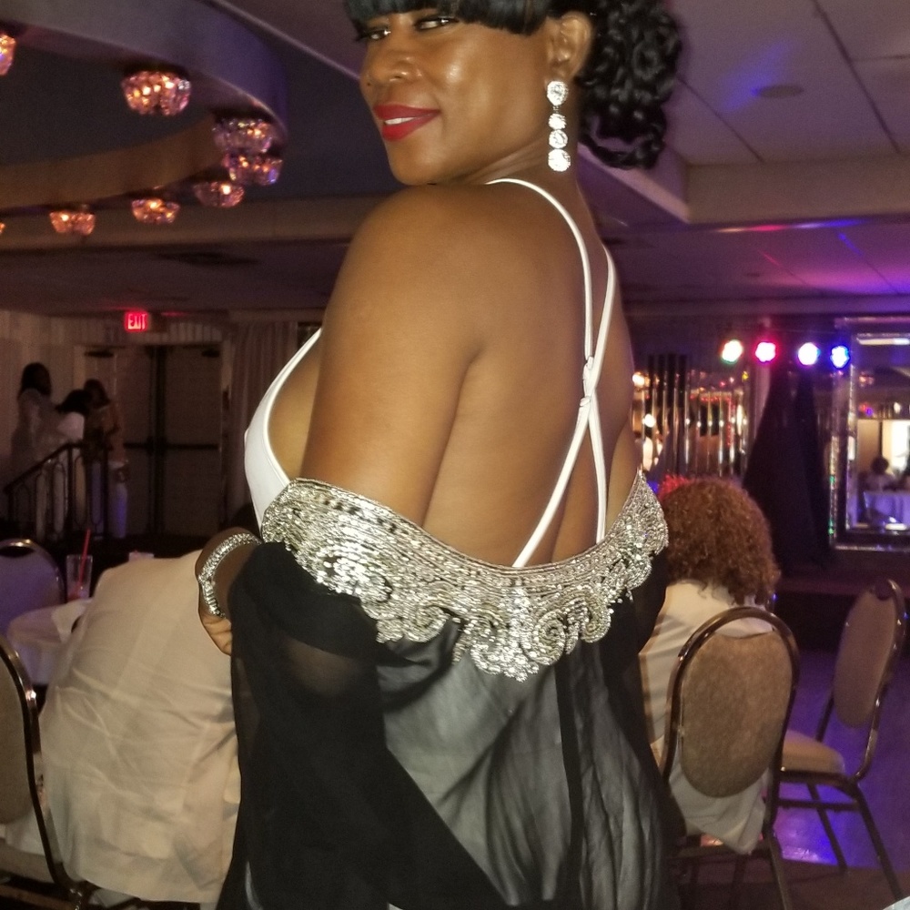 White pants jumpsuit